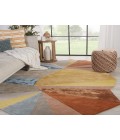 Iconic Area Rug Jaipur Living Sabah Handmade Geometric Multicolor/ Yellow Area Rug (9'X13'3")