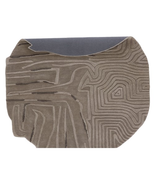 Iconic Area Rug Jaipur Living Hokona Handmade Geometric Gray Area Rug (6'X7'2")