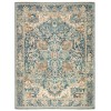 Jaipur Living Inspirit Elyas ISP02 Blue - Ivory 8 ft. X 11 ft. Rectangle Rug