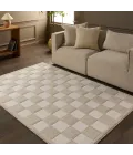 Vibe by Jaipur Living Catanza Geometric Cream/ Ivory Area Rug 6'3"X9'6"
