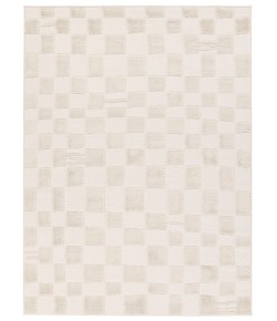 Vibe by Jaipur Living Jaida Kohar JID25 White - Tan/Taupe 5 ft. X 7 ft. Rectangle Rug