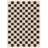 Vibe by Jaipur Living Jaida Nicia JID27 White - Black 9 ft. 6 in. X 13 ft. 6 in. Rectangle Rug