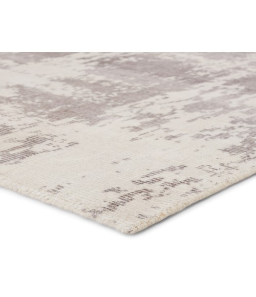 Juliette Area Rug Jaipur Living Arabella Handmade Abstract Light Gray/ White Area Rug (12'X15')