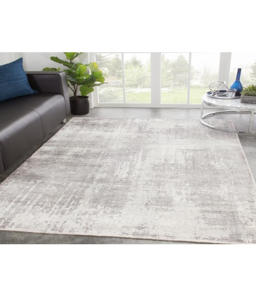 Juliette Area Rug Jaipur Living Arabella Handmade Abstract Light Gray/ White Area Rug (12'X15')