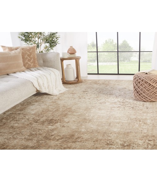 Jaipur Living Vanja Handmade Medallion Beige/ Taupe Area Rug (5'X8')