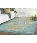 Jaipur Living Kai Teal KAI05 5 ft. X 8 ft. Rectangle Rug
