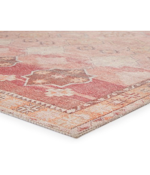 Kairos Area Rug Vibe by Jaipur Living Bijou Medallion Pink/ Orange Area Rug (5'X7'6")