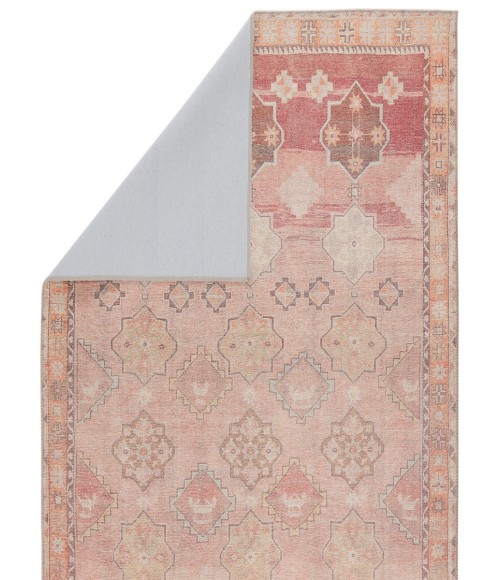 Kairos Area Rug Vibe by Jaipur Living Bijou Medallion Pink/ Orange Area Rug (5'X7'6")