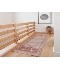 Kairos Area Rug Vibe by Jaipur Living Bijou Medallion Pink/ Orange Runner Rug (2'6"X12')