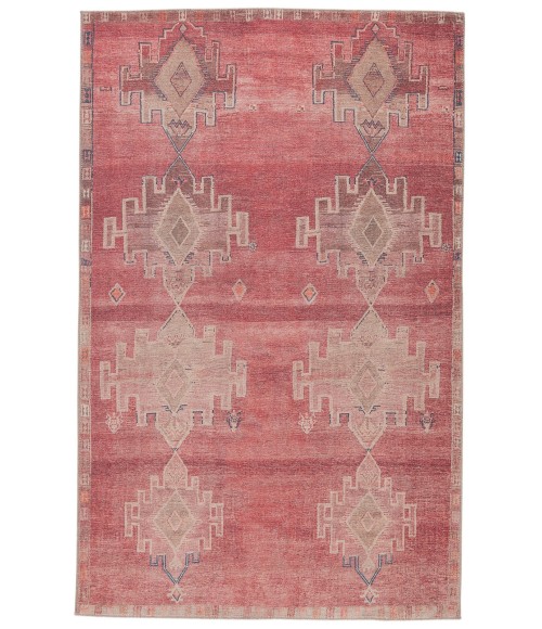 Kairos Area Rug Vibe by Jaipur Living Evadne Medallion Pink/ Blue Area Rug (5'X7'6")