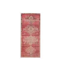 Vibe by Jaipur Living Kairos Evadne KAR04 Pink Blue 2 ft. 6 in. X 12 ft. Rectangle Rug