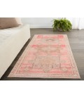 Kairos Area Rug Vibe by Jaipur Living Faron Medallion Pink/ Tan Runner Rug (2'6"X7'6")