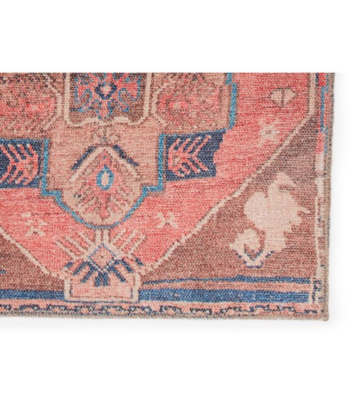 Kairos Area Rug Vibe by Jaipur Living Lani Medallion Pink/ Blue Area Rug (9'X12')