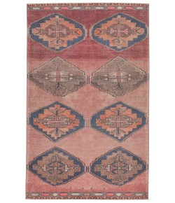 Vibe By Jaipur Living Mirta Medallion Pink/ Blue Kar07 Area Rug 5 ft. X 7 ft. 6 in. Rectangle