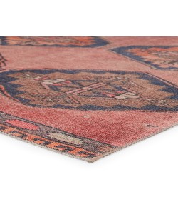 Vibe by Jaipur Living Kairos Mirta KAR07 Pink Blue 2 ft. 6 in. X 12 ft. Rectangle Rug