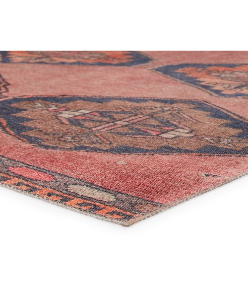 Kairos Area Rug Vibe by Jaipur Living Mirta Medallion Pink/ Blue Area Rug (9'X12')