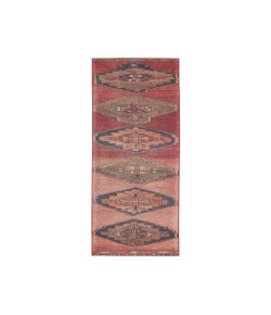 Vibe by Jaipur Living Kairos Mirta KAR07 Pink Blue 2 ft. 6 in. X 12 ft. Rectangle Rug