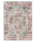 KLS10 Vandran Rug Vibe by Jaipur Living Vandran Medallion Dark Red/ Teal Runner Rug 2'6"X8'