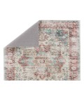KLS10 Vandran Rug Vibe by Jaipur Living Vandran Medallion Dark Red/ Teal Runner Rug 2'6"X8'