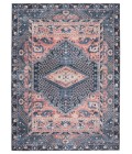 Nikki Chu by Jaipur Living Issa Medallion Dark Blue/ Pink Area Rug (8'X10')