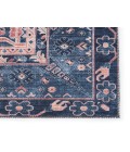 Nikki Chu by Jaipur Living Issa Medallion Dark Blue/ Pink Area Rug (8'X10')