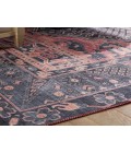 Nikki Chu by Jaipur Living Issa Medallion Dark Blue/ Pink Area Rug (8'X10')