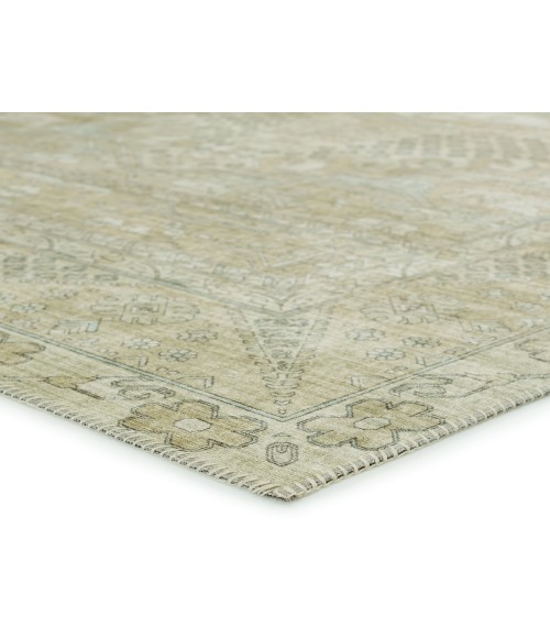 Nikki Chu by Jaipur Living Issa Medallion Light Taupe/ Gray Area Rug (8'X10')