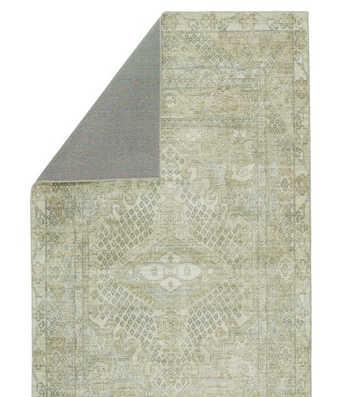 Nikki Chu by Jaipur Living Issa Medallion Light Taupe/ Gray Area Rug (8'X10')