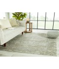 Nikki Chu by Jaipur Living Issa Medallion Light Taupe/ Gray Area Rug (8'X10')