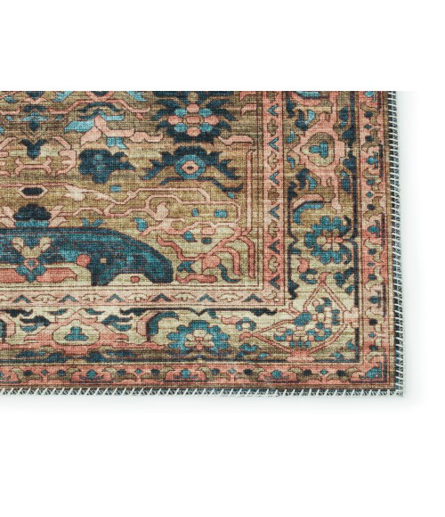 Keyara By Nikki Chu Area Rug Nikki Chu by Jaipur Living Jayven Medallion Blue/ Tan Runner Rug (2'6"X8')