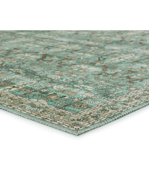 Nikki Chu by Jaipur Living Razi Trellis Green/ Tan Area Rug (9'X12')
