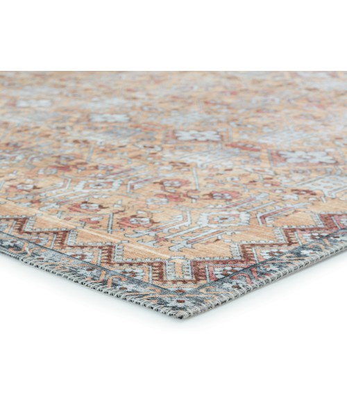 Nikki Chu by Jaipur Living Dalia Trellis Tan/ Light Gray Area Rug (6'X9')