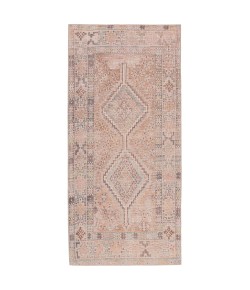 Jaipur Living Kindred Marquesa KND01 Light Pink - Blue 3 ft. 9 in. X 8 ft. Rectangle Rug