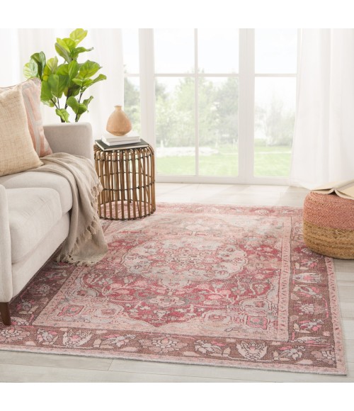 Kindred Area Rug Jaipur Living Edita Medallion Pink/ Blue Area Rug (9'X12')