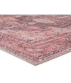Jaipur Living Kindred Cosima KND06 Pink/Dark Purple 2 ft. 6 in. X 7 ft. 6 in. Rectangle Rug