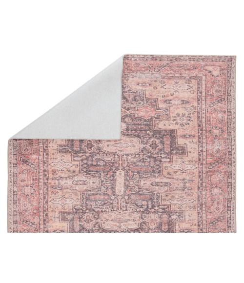 Jaipur Living Cosima Medallion Pink/ Dark Purple Runner Rug (2'6"X7'6")