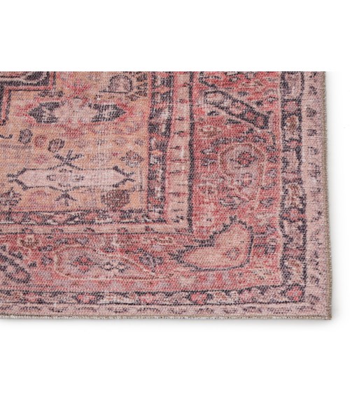 Jaipur Living Cosima Medallion Pink/ Dark Purple Runner Rug (2'6"X7'6")