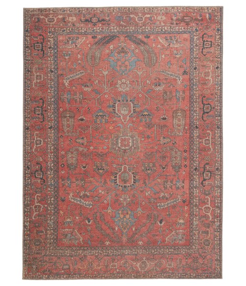 Kindred Area Rug Jaipur Living Galina Oriental Red/ Blue Area Rug (6'X9')