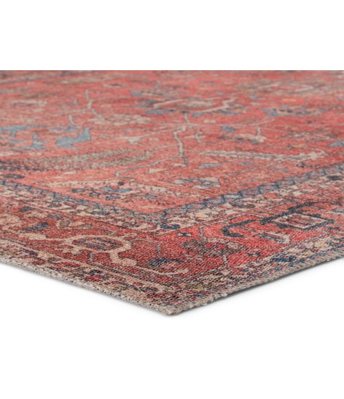Kindred Area Rug Jaipur Living Galina Oriental Red/ Blue Area Rug (6'X9')