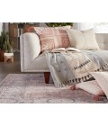 Jaipur Living Kadin Medallion Pink/ Blue Area Rug (9'X12')