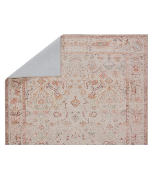 Jaipur Living Avin Oriental Blush/ Cream Runner Rug (2'6"X7'6")