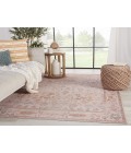 Jaipur Living Avin Oriental Blush/ Cream Runner Rug (2'6"X7'6")
