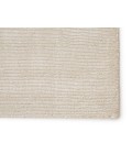Jaipur Living Kelle Handmade Solid White/ Beige Area Rug (5'X8')