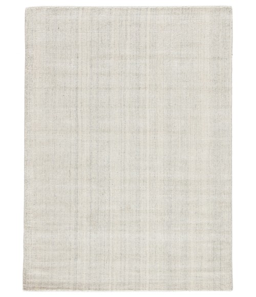 Jaipur Living Kelle Handmade Solid White/ Gray Area Rug (5'X8')