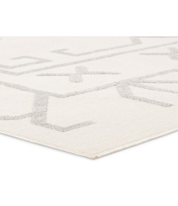 Vibe by Jaipur Living Kysa Kasinda KYS01 White - Gray 9 ft. 2 in. X 11 ft. 9 in. Rectangle Rug