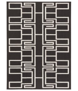 Vibe by Jaipur Living Kysa Odion KYS03 Black 5 ft. 3 in. X 7 ft. 6 in. Rectangle Rug