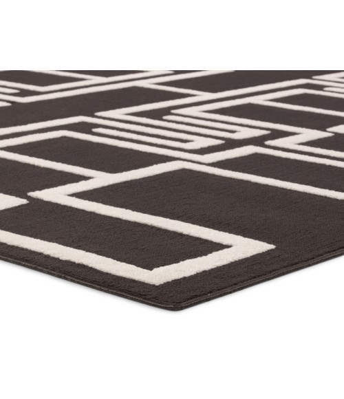 Jaipur Living Kysa Black KYS03 5 ft. 3 in. X 7 ft. 6 in. Rectangle Rug