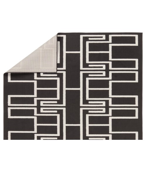 Jaipur Living Kysa Black KYS03 5 ft. 3 in. X 7 ft. 6 in. Rectangle Rug