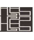 Jaipur Living Kysa Black KYS03 5 ft. 3 in. X 7 ft. 6 in. Rectangle Rug