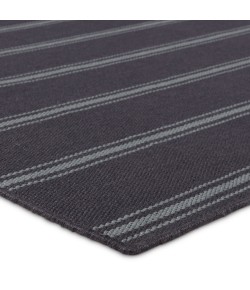 Barclay Butera By Jaipur Living Memento Handmade Indoor/Outdoor Striped Navy/ Light Blue Lag02 Area Rug 6 ft. X 9 ft. Rectangle